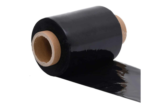 Stretch film χειρός mini roll μαύρο 100mm x 150m